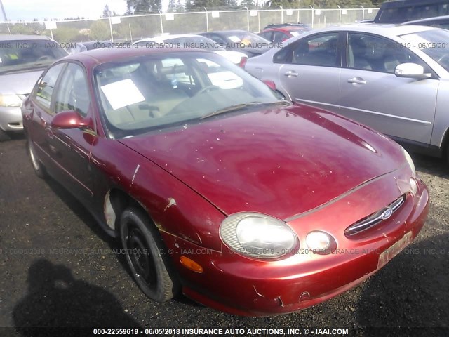 1FAFP52UXWG270748 - 1998 FORD TAURUS LX/SE RED photo 1