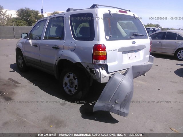 1FMYU02194KA29175 - 2004 FORD ESCAPE XLS SILVER photo 6