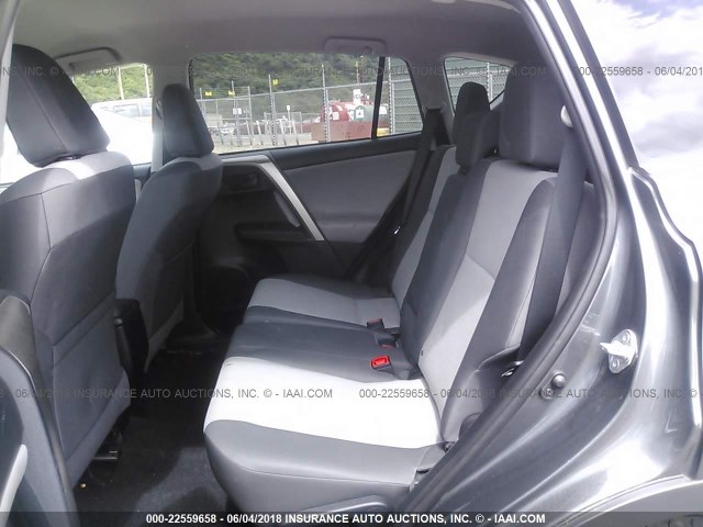 2T3BFREV9EW215511 - 2014 TOYOTA RAV4 LE GRAY photo 8