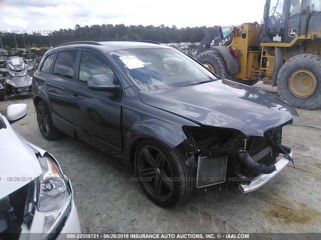 WA1DGAFE5ED005341 - 2014 AUDI Q7 PRESTIGE GRAY photo 1