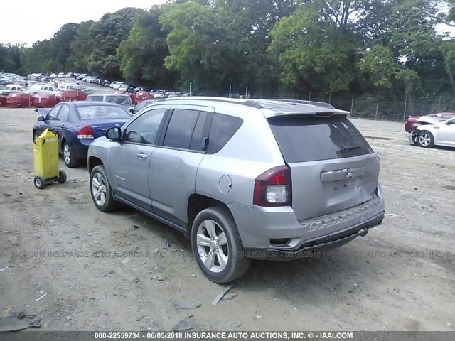 1C4NJCBA3GD513269 - 2016 JEEP COMPASS SPORT GRAY photo 3