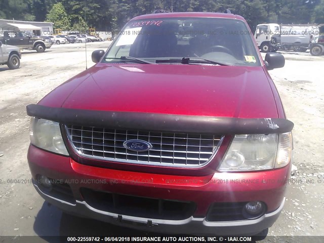 1FMZU63K13UA43041 - 2003 FORD EXPLORER XLT/XLT SPORT/NBX 红色 照片 6