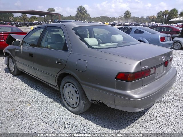 4T1BG22K0XU436344 - 1999 TOYOTA CAMRY CE/LE/XLE 金色 照片 3