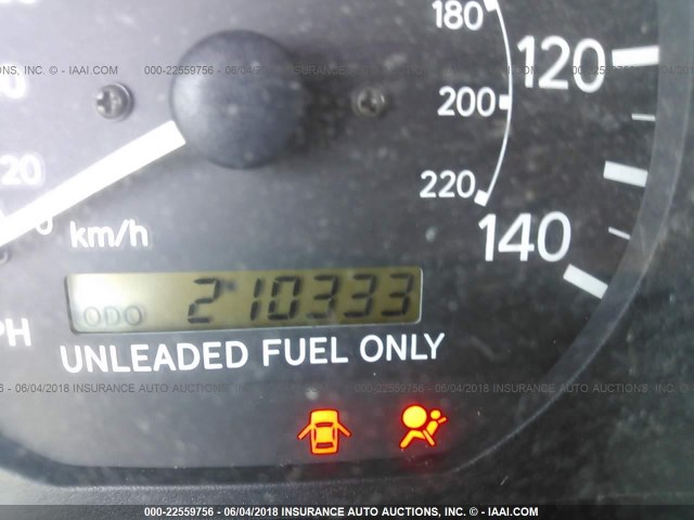 4T1BG22K0XU436344 - 1999 TOYOTA CAMRY CE/LE/XLE 金色 照片 7