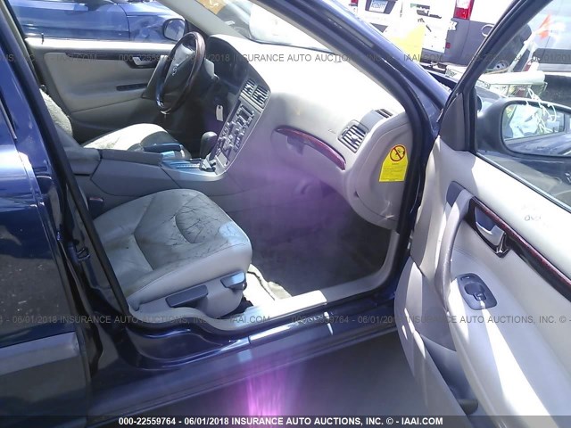 YV1RS61T432273068 - 2003 VOLVO S60 Azul foto 5