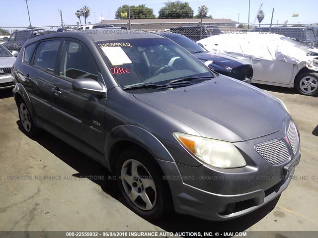 5Y2SL63845Z461726 - 2005 PONTIAC VIBE GRAY photo 1