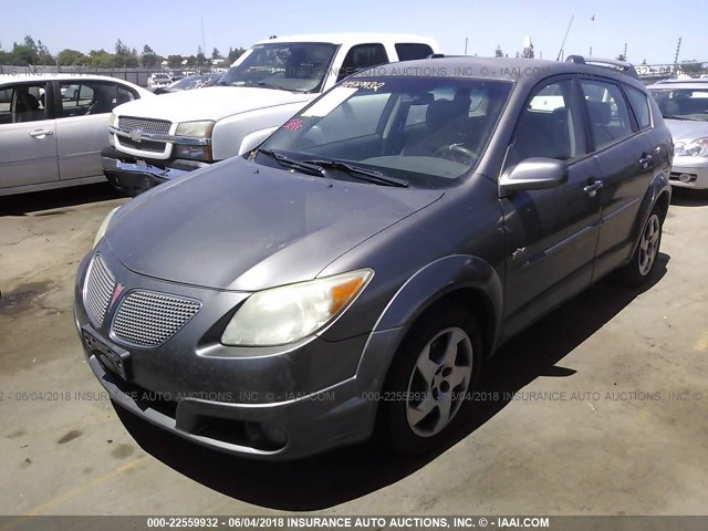 5Y2SL63845Z461726 - 2005 PONTIAC VIBE GRAY photo 2