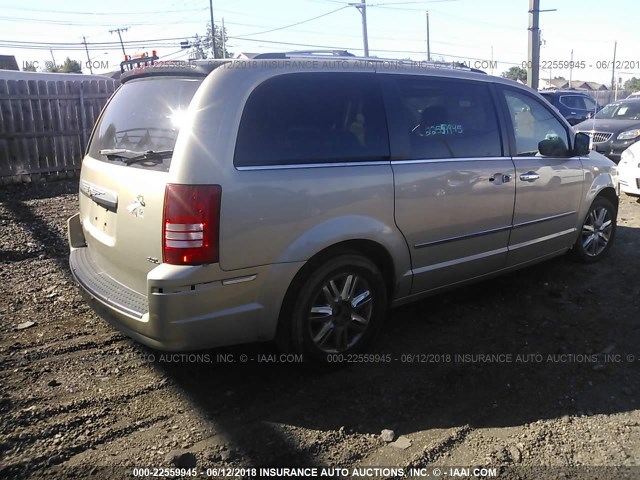2A8HR64X58R746733 - 2008 CHRYSLER TOWN & COUNTRY LIMITED GOLD photo 4