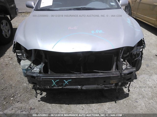 4T1BK46K37U520811 - 2007 TOYOTA CAMRY NEW GENERAT LE/XLE/SE SILVER photo 6