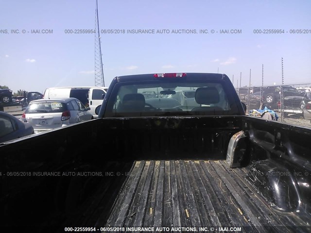 1GTN1TEA2BZ362982 - 2011 GMC SIERRA C1500 BLACK photo 8