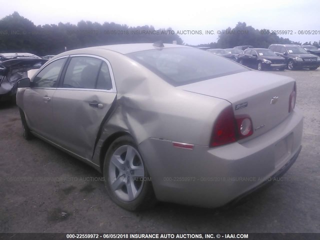 1G1ZB5E09CF272497 - 2012 CHEVROLET MALIBU LS თაფლისფერი ფოტო 3
