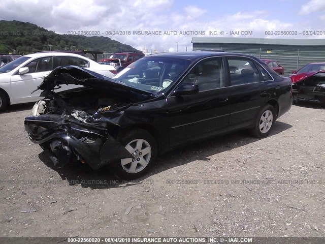 4T1BF28B84U373841 - 2004 TOYOTA AVALON XL/XLS BLACK photo 2