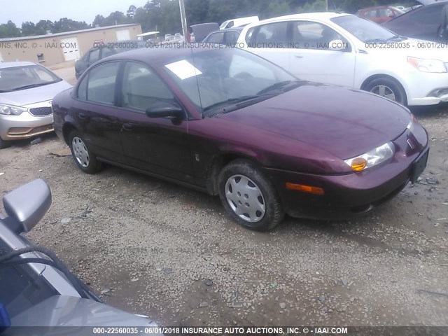 1G8ZG52882Z110533 - 2002 SATURN SL1 MAROON photo 1