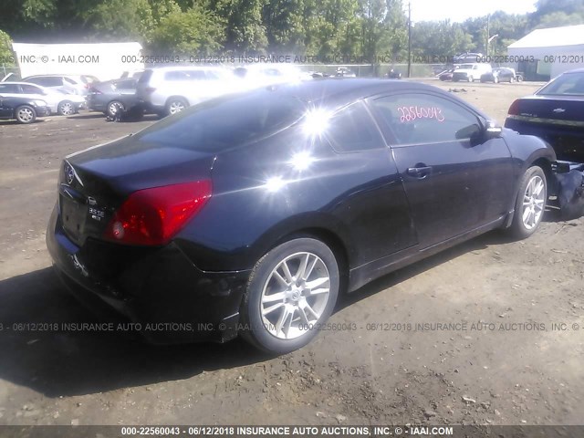 1N4BL24E88C275035 - 2008 NISSAN ALTIMA 3.5SE BLACK photo 4