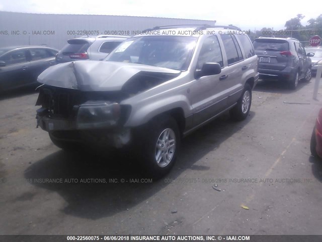 1J4GW48S54C315174 - 2004 JEEP GRAND CHEROKEE LAREDO/COLUMBIA/FREEDOM 金色 照片 2