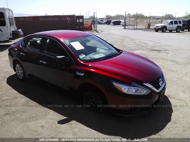 1N4AL3AP9JC143527 - 2018 NISSAN ALTIMA 2.5/S/SV/SL/SR BURGUNDY photo 1