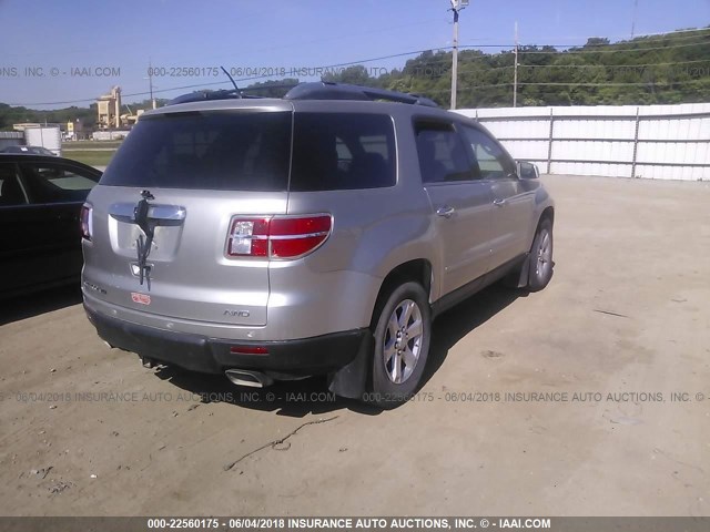 5GZEV23767J147261 - 2007 SATURN OUTLOOK XR ვერცხლისფერი ფოტო 4