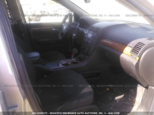 5GZEV23767J147261 - 2007 SATURN OUTLOOK XR ვერცხლისფერი ფოტო 5