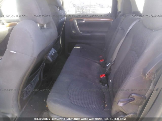 5GZEV23767J147261 - 2007 SATURN OUTLOOK XR ვერცხლისფერი ფოტო 8