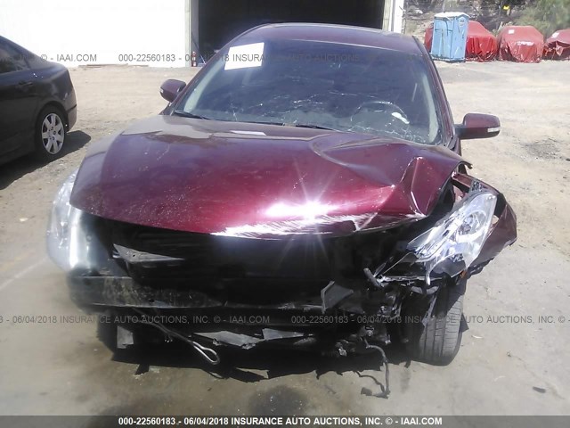 1N4BL2AP1AN481992 - 2010 NISSAN ALTIMA SR RED photo 6