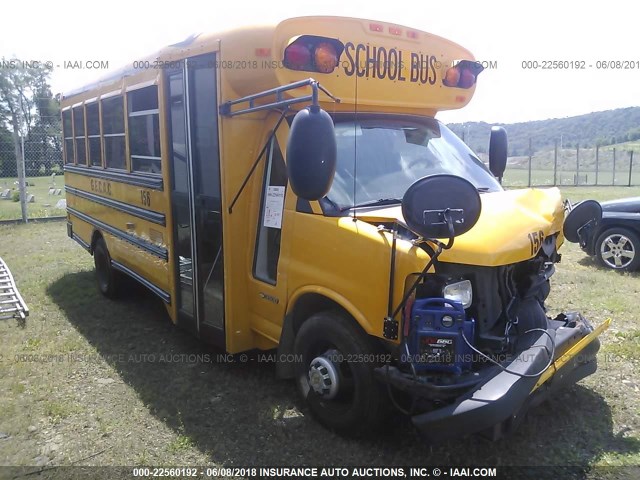 1GBJG31U931188457 - 2003 CHEVROLET EXPRESS G3500  YELLOW photo 1