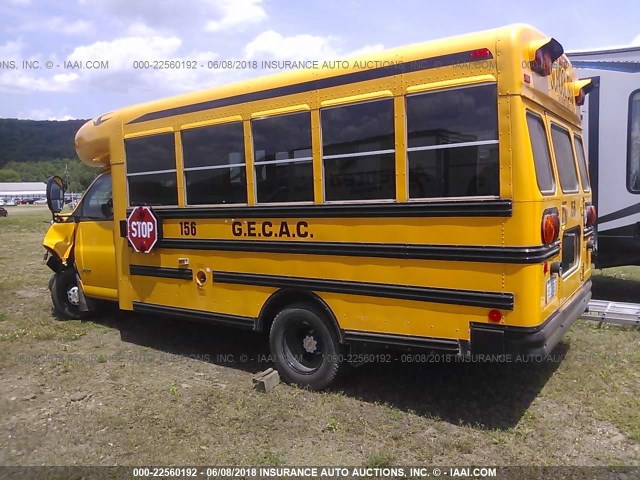 1GBJG31U931188457 - 2003 CHEVROLET EXPRESS G3500  YELLOW photo 3