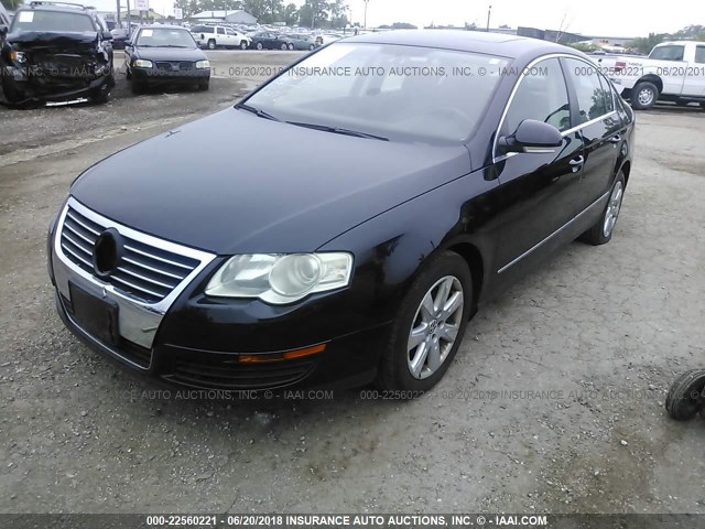 WVWAK73C47P011873 - 2007 VOLKSWAGEN PASSAT 2.0T/WOLFSBURG BLACK photo 2