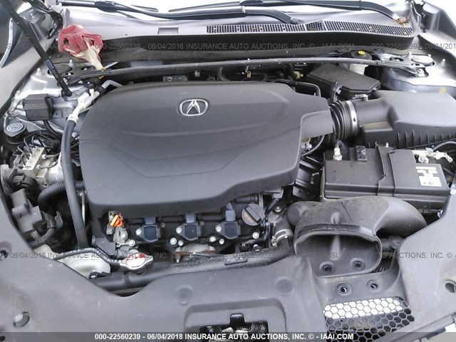 19UUB2F75FA012015 - 2015 ACURA TLX ADVANCE BLUE photo 10