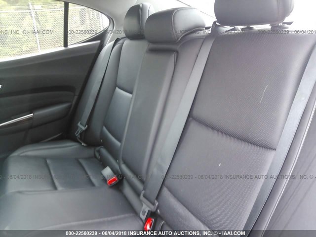 19UUB2F75FA012015 - 2015 ACURA TLX ADVANCE BLUE photo 8