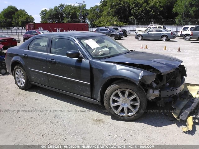 2C3KA33G48H211004 - 2008 CHRYSLER 300 LIMITED Dark Blue photo 1