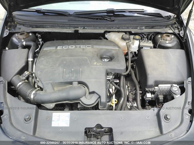1G1ZB5EB3A4105112 - 2010 CHEVROLET MALIBU LS BLACK photo 10