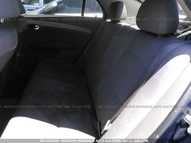 1G1ZA5E07AF284244 - 2010 CHEVROLET MALIBU LS ლურჯი ფოტო 8