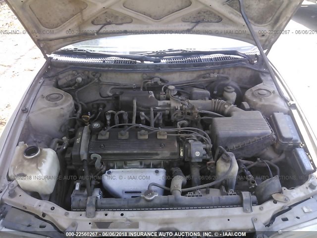 1NXAE09B3SZ252617 - 1995 TOYOTA COROLLA LE/DX TAN photo 10