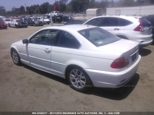 WBABM334XYJN65162 - 2000 BMW 323 CI WHITE photo 3