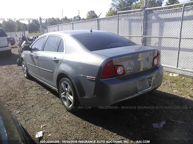 1G1ZG57B09F218501 - 2009 CHEVROLET MALIBU LS BLUE photo 3