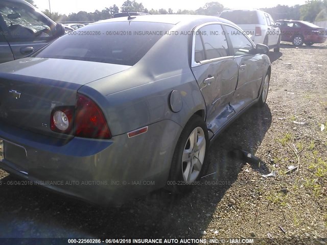 1G1ZG57B09F218501 - 2009 CHEVROLET MALIBU LS BLUE photo 4