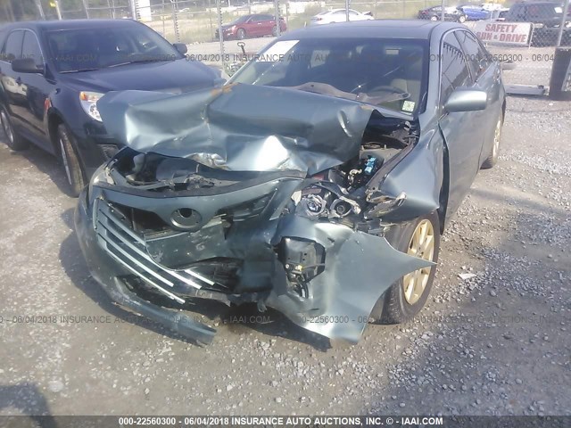 4T1BK46K27U517978 - 2007 TOYOTA CAMRY NEW GENERAT LE/XLE/SE GREEN photo 6