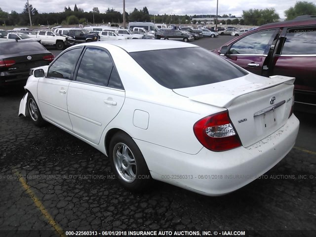 4T1BE32KX2U067674 - 2002 TOYOTA CAMRY LE/XLE/SE Ağ foto 3