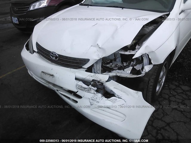 4T1BE32KX2U067674 - 2002 TOYOTA CAMRY LE/XLE/SE Ağ foto 6