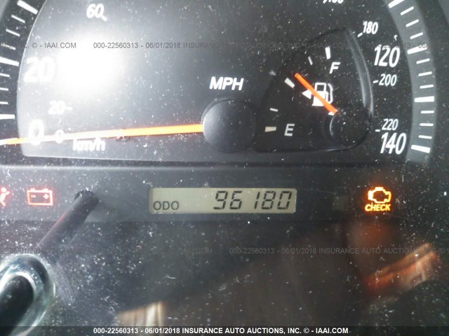 4T1BE32KX2U067674 - 2002 TOYOTA CAMRY LE/XLE/SE Ağ foto 7