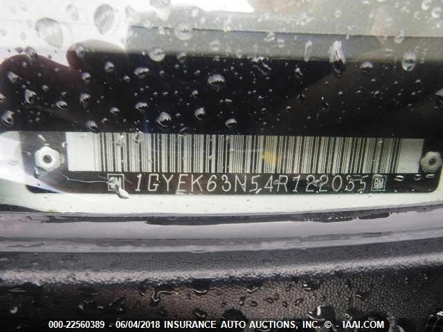 1GYEK63N54R122035 - 2004 CADILLAC ESCALADE LUXURY 白色 照片 9