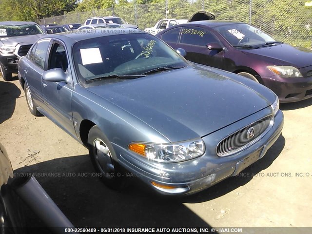 1G4HP54K9Y4279536 - 2000 BUICK LESABRE CUSTOM Light Blue photo 1