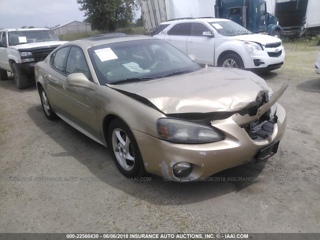 2G2WR524141348353 - 2004 PONTIAC GRAND PRIX GTP თაფლისფერი ფოტო 1