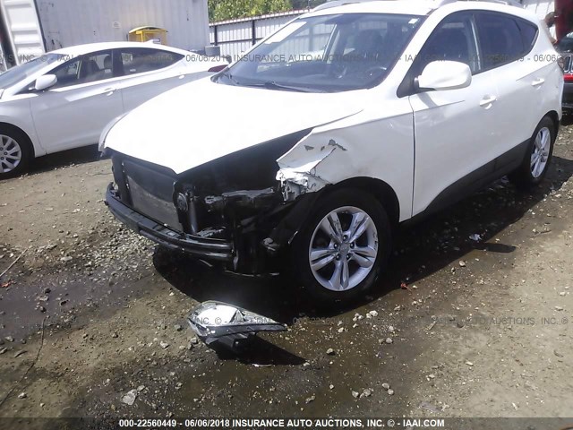 KM8JU3AC0BU207028 - 2011 HYUNDAI TUCSON GLS/LIMITED 白色 照片 6
