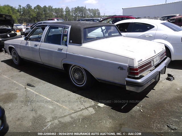 1G4AU69Y1EH878710 - 1984 BUICK ELECTRA PARK AVENUE CREAM photo 3