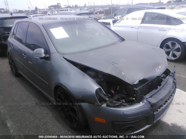 WVWGV71K97W085517 - 2007 VOLKSWAGEN NEW GTI GRAY photo 1