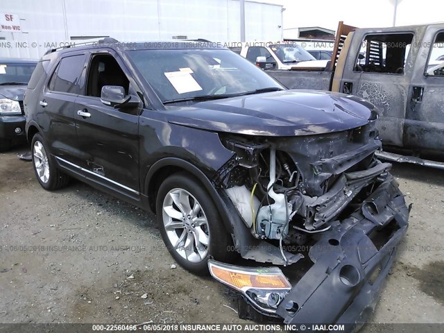 1FM5K7F82EGA54089 - 2014 FORD EXPLORER LIMITED 黑色 照片 1