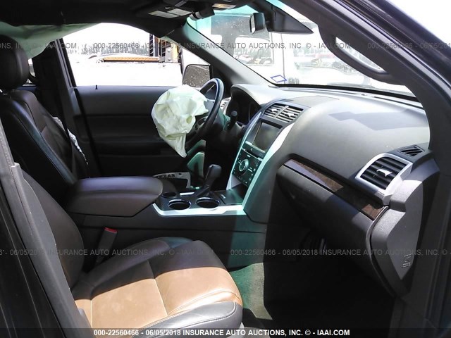 1FM5K7F82EGA54089 - 2014 FORD EXPLORER LIMITED 黑色 照片 5