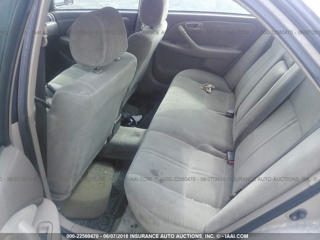 4T1BG22K11U811035 - 2001 TOYOTA CAMRY CE/LE/XLE 金色 照片 8