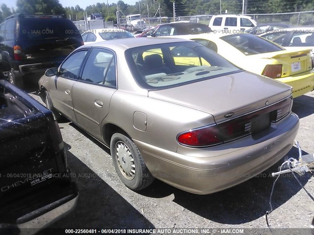 2G4WS52J651116950 - 2005 BUICK CENTURY CUSTOM GOLD photo 3